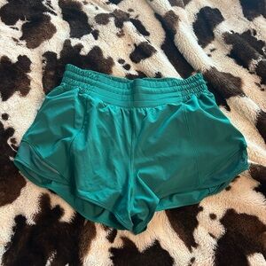Women's Green Lululemon Shorts
